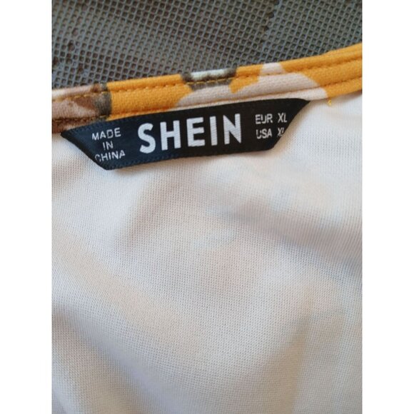 Shein Long bodycon Floral dress Size XL - Picture 6 of 8